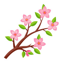 branch of cherry blossom