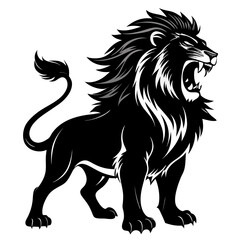 Black Lion Roar Artwork