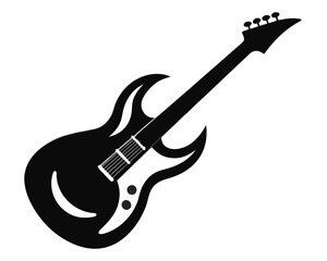 Obraz premium Electric Guitar Instrument Music Performance Rock Concert Stage Design