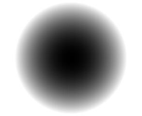 High resolution black gradient glows with soft blurred edges. Isolated PNG file with transparent background. Vibrant gradient glow. Trendy overlay for modern poster, header or design element.