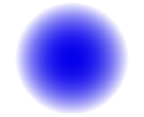 High resolution blue gradient glows with soft blurred edges. Isolated PNG file with transparent background. Vibrant gradient glow. Trendy overlay for modern poster, header or design element.