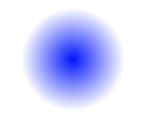 High resolution blue gradient glows with soft blurred edges. Isolated PNG file with transparent background. Vibrant gradient glow. Trendy overlay for modern poster, header or design element.