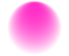 High resolution pink gradient with soft blurred edges. Isolated PNG file with transparent background. Vibrant gradient glow. Trendy overlay for modern poster, header or design element.