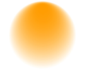 High resolution orange gradient glows with soft blurred edges. Isolated PNG file with transparent background. Vibrant gradient glow. Trendy overlay for modern poster, header or design element.