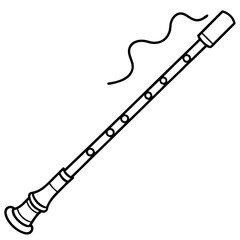 windblown flute  .svg