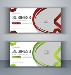 Digital marketing social media post cover and web banner template design