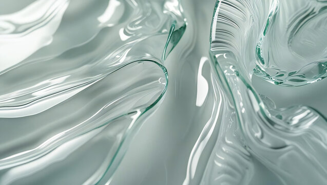 Abstract Glass Background