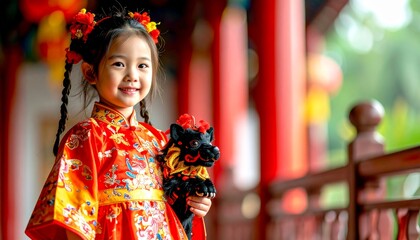 Obraz premium Chinese New Year, Gong XI Fa Cai, Horse Year