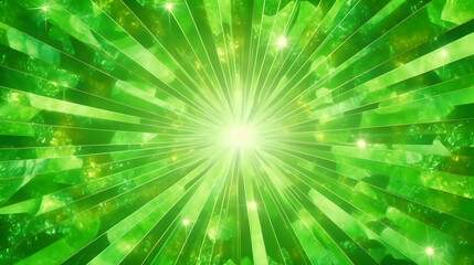 Fototapeta premium Dynamic Crystal Burst Effect