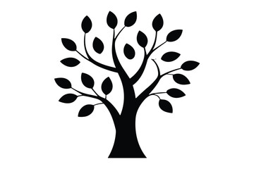 Tree Silhouette Vector Collection