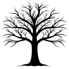 Bare Tree Silhouette