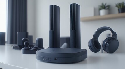 Stylish home audio system