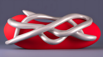 Twisted Passages in Silver and White