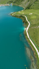 Lac de Tignes (Savoie - France - Alpes)