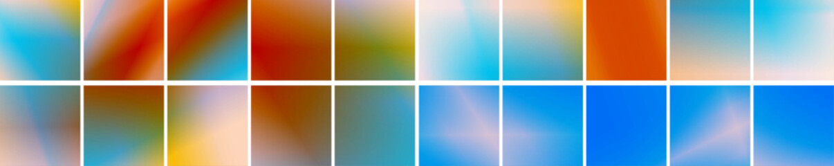 Cover design template with color gradients. Abstract background. Modern pattern. 3d vector Illustration for advertising, marketing, presentation