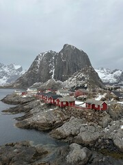 Hamnøy view in spring
