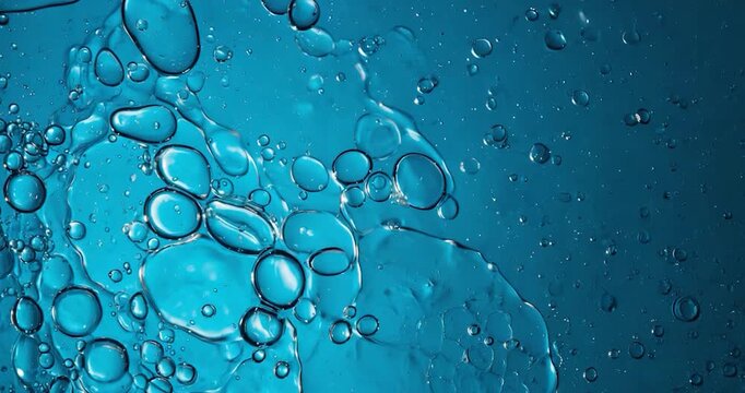 Abstract bubbles liquid texture