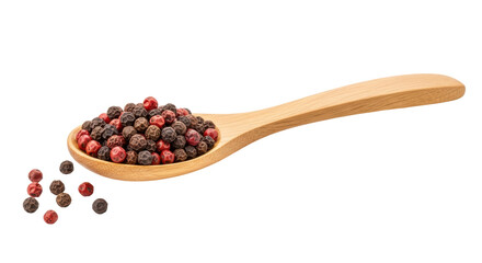 Isolated Spoon with Pepper