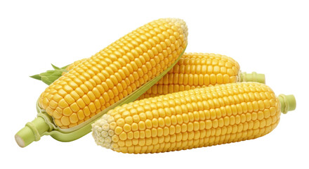 Isolated Sweetcorn
