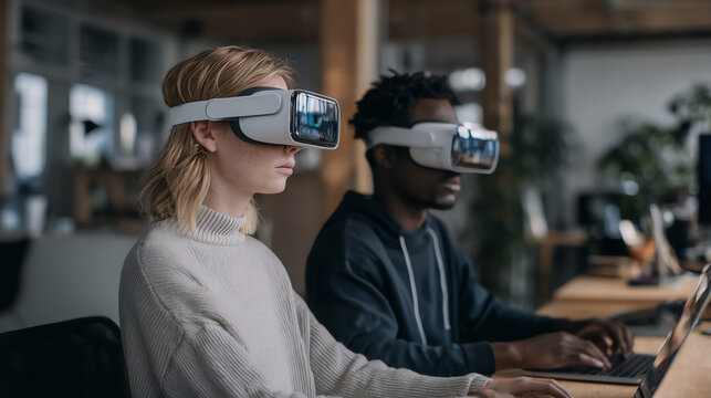 Enhancing employee experience through teamwork in modern workplace with VR technology