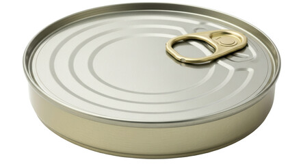 Isolated Metal Food Can