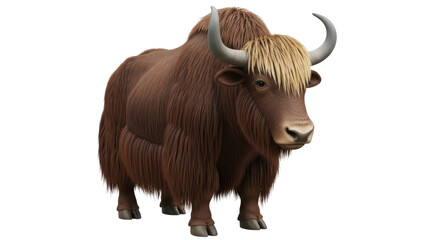Isolated Yak