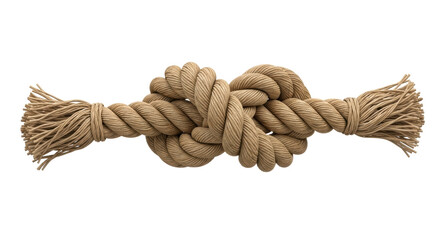 Isolated Knot of Rope