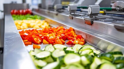 Automated Food Processing Machines for Efficient Vegetable Slicing