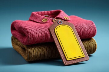 Fashion apparel display studio setting product photography minimalist environment close-up view clothing presentation
