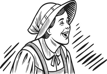 Title: Bigfoot creature walking with dynamic lines suggesting movement and speed, rendered in a bold, graphic style.