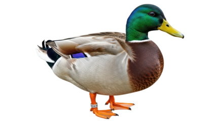 Isolated Duck