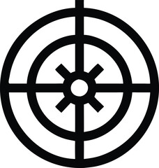 Obraz premium Target symbol icon