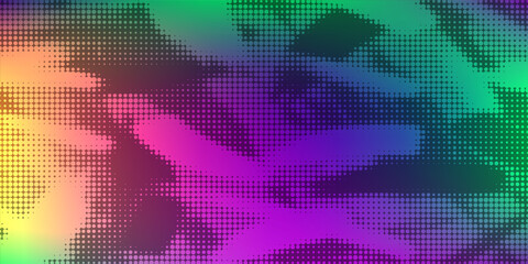 Abstract graffiti paintings vibrant colors texture on the concrete wall background. vector illustration