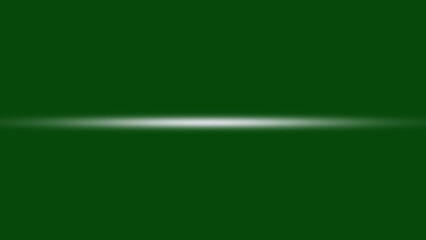 Horizontal White Glow on Green Abstract Light Effect background ,
