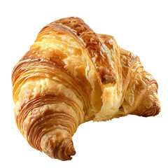 Golden, Flaky Croissant with Layered Butter Pastry