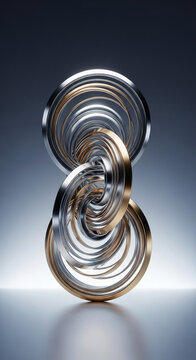 Woggle Ring Abstract