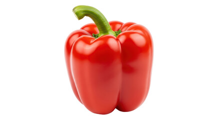 Isolated Red Bell Pepper