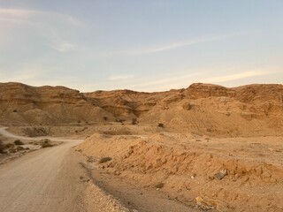 desert landscape in death valley