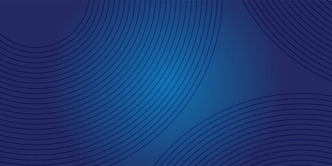 Bright blue dynamic abstract vector background with diagonal lines. 3d cover of business presentation banner for sale event night party. Fast moving soft circle wave line stripe decoration