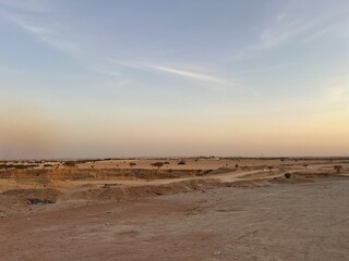 desert landscape in death valley