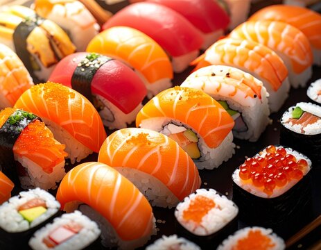 All You Can Eat Sushi Platter - Powered by Adobe