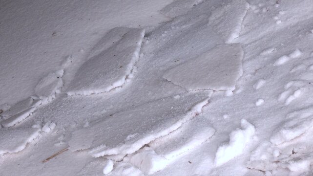 Organic chemical fertilizers in production plant warehouse. Chemical fertilizer piles in the warehouse are waiting for the delivery of the type of bulk.