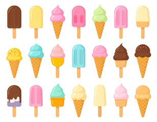Flat Design Ice Flat Design Ice Cream Icon Set PNG Icon Set PNG
