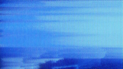 4K Glitch newspaper headline overlay with VHS static, CRT scanlines and pixel distortion for motion graphics, screen mode, news title template, broadcast graphics concept - Powered by Adobe