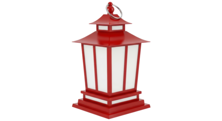 Isolated Red Lantern