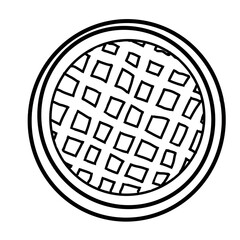 pie fall season food hand drawn doodle dessert thanksgiving celebration
