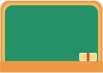 유치원 어린이집 학교 칠판 분필 칠판 지우개 필기 기록 공부 학습 교육 메모지 칠판 메모지 일러스트