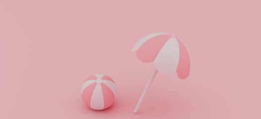 Pastel Travel and Vacation 3D Illustrations – Luggage, Cars, and Summer Essentials in a Playful, Minimalist Style