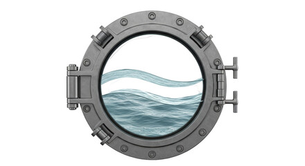 Fototapeta premium Isolated Porthole