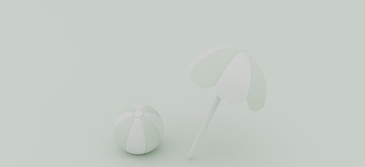 Pastel Travel and Vacation 3D Illustrations – Luggage, Cars, and Summer Essentials in a Playful, Minimalist Style